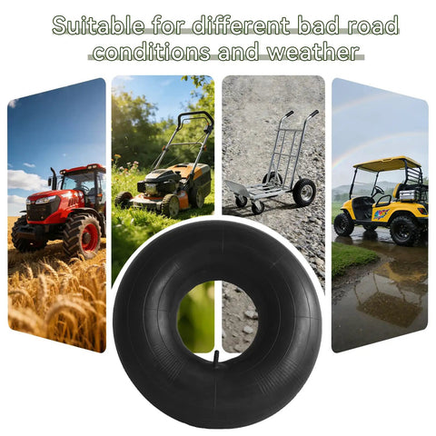 Two Pack 18x8.50-8 Inner Tubes with Straight Valve for various 8 inch rim vehicles and equipment
