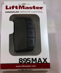 Slick Three Button Multi Frequency Garage Door Remote With Security 2.0 Rolling Code MyQ Compatible in packaging
