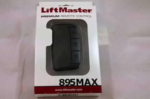 Slick Three Button Multi Frequency Garage Door Remote With Security 2.0 Rolling Code MyQ Compatible in packaging