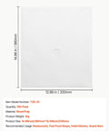 No Sweat Heavy Duty 100 Pack Deep Fryer Filter Papers For Commercial Kitchens 15 By 13 Inch Disposable Oil Strainer Sheets