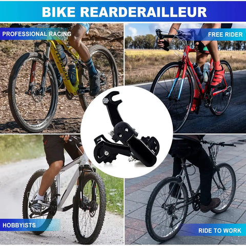 Beefed Up Rear Derailleur RD TZ31 A 6 7 Speed Hanger Mount Suspension in use on various bikes