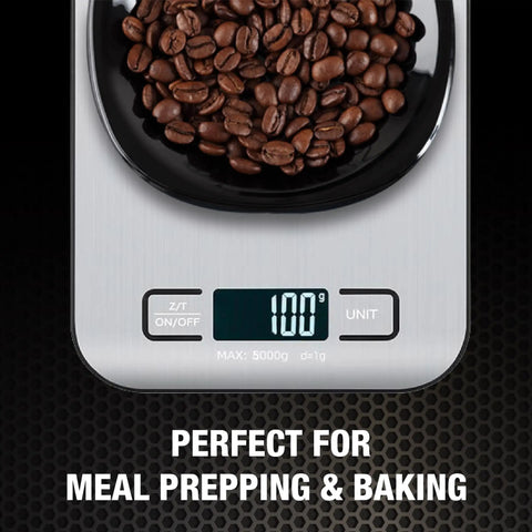 Digital Kitchen Scale With Precise Tare And Multi Unit Readouts That Makes Measuring Up To 11 Lbs A Breeze For KG G LB OZ ML Battery Powered