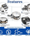 Features of 18 Pcs T Bolt Hose Clamp Kit Stainless Steel 304 Heavy Duty Clamps For Radiator Turbo Intercooler Hoses