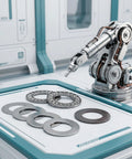 Needle Roller Thrust Bearings Kit 35 mm Outer Diameter 20 mm Bore 2 mm Width Carbon Steel 4 Set With Washers for robotic assembly