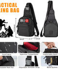 All In One Emergency Survival Kit With 360 Pcs Bug Out Bag with MOLLE system and adjustable strap for camping and hiking