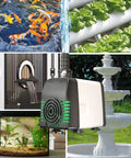 Kickin Efficiency Submersible Water Pump 880 GPH with 10 ft cord for ponds, fountains, aquariums, hydroponics, and indoor outdoor use