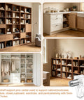 20 Pack Clear Cabinet Shelf Support Pegs Equipped With 5mm Locking Holder Clips Premium Replacement Hardware in stylish wooden furniture.