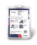 Back view of packaging for SmartSeal Quick Shot AC Leak Sealer And Cool Upgrade For HVAC Systems Up To 6 Tons