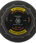 Coolant Reservoir Cap Direct Replacement For Select Ford Lincoln Mercury Vehicles, OE Style Fit, round cap with warnings