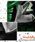 Close-up of 8 pack inside waterproofing corner shower membrane seamless polyethylene barrier for leakproof bathroom renovation.