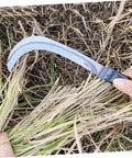 Portable Reaping Hook For Weeding And Harvesting Lightweight Durable Gardening Tool With Sharp Edge Ergonomic One Handed Grip Easy Carry