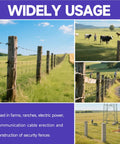 Heavy Duty Fence Fixer For Barbed Wire And Livestock Fencing Quick No Nonsense Manual Repair Tool For Farm And Ranch shown in use
