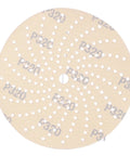Ycauty 50 Pack Ceramic Sanding Discs For Wood Metal And Car With Hook Loop Fast Cut Porous Design Low Dust Super Durable For Any Tough Auto Job 6 inch round disc with holes and grit number P320.