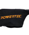 Black Replacement Miter Saw Dust Bag For 7-1/4 And 8-1/2 Inch Saws With 1-1/2 Inch Dust Ports Fits Nominal 1-5/8 Inch Port