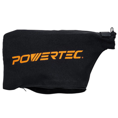 Black Replacement Miter Saw Dust Bag For 7-1/4 And 8-1/2 Inch Saws With 1-1/2 Inch Dust Ports Fits Nominal 1-5/8 Inch Port