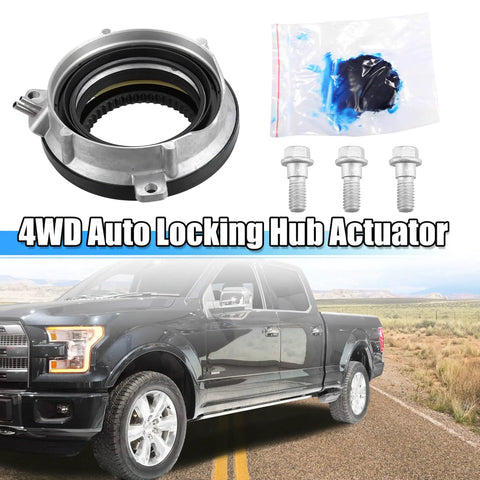 Straight Fire Auto Locking Hub Actuator For Ford F150 Expedition And Lincoln Navigator 2003 To 2017 with bolts and sealant.