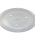 12-3/8 Inch Glass Microwave Turntable Tray Replacement Fits GE General Electric Hamilton Beach Frigidaire Emerson Oster Magic Chef Panasonic Ovens 315mm 12.375 Inch Plate for Even Cooking and Easy Cleanup