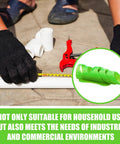 6 Pack Foam Pipe Insulation Cutter Kit being used on pipe; close-up of DIY Friendly Tube Cutting Guide Tools in green.