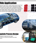 Diagram showcasing automotive and industrial uses of Beefed Up Ratcheting Wire Crimping Kit With 15 30 45 Amp Power Connectors.