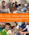 Spin The Wheel Stem Kit For Teens And Kids Ages 12 14 17 18 Build Your Own Electronic Prize Wheel DIY Science Project With Soldering Version Hands On Electronics Learning Gift For Tech Lovers in family STEM activity collage