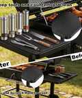 Versatile Silicone Grill Mat For Side Shelves And Counters Fits Blackstone Weber Traeger Pit Boss Flat Top Grills And Smokers