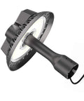 Post Top LED Area Light 150W Outdoor Lamp With 16000 Lumens 500W Equivalent, angled view showing durable construction