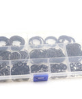 Internal Snap Ring Set 280 Pcs In 10 Metric Sizes Black Alloy Steel C Clips Assortment Kit For Shafts And Machinery Easy Install Handy Pro Grade For The Workshop