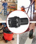 Shop Vac Muffler Diffuser 2-1/2 Inch Fits Craftsman And Ridgid Wet Dry Vacuums for quieter exhaust and cleaner operation