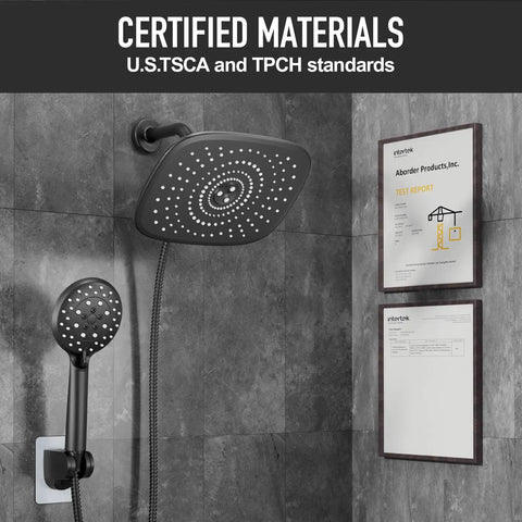 Top Tier 10 Inch Rain Shower Head With Slick Handheld Duo Delivering Heavy Duty High Pressure Kick And Five Smooth Chill Modes For Luxury Bathroom Vibes