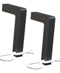 TruTrack Replacement L-Pin And Clip Kit For Weight Distribution Hitch Carbide Black Powder Coat Includes Two Pins And Two Clips