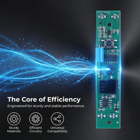 Smart Trash Can Sensor Board Replacement With Reliable Performance And Easy Install For Household And Kitchen Garbage Bins Plastic And Metal Circuit Board Parts For Touchless Waste Bin, vertical PCB