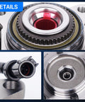 Beefy Front Wheel Bearing And Hub Assembly 515079 details for Ford F150 4WD 2005-2008, 6 Lug ABS Front Axle Set Of 2
