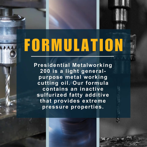Metalworking 200 cutting oil, non-soluble multipurpose lubricant for ferrous/non-ferrous metals, 5-gallon Amazon.