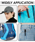 Ultra Bright 500 Lumen Pocket Pen Light With Clip, AAA Powered Mini Flashlight in various applications: cap, pocket, backpack, jeans
