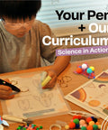 Child using Rocket Launcher STEM Kit For 3D Pens Not Included Hands-On Physics And Engineering Projects For Kids Ages 8 To 12.
