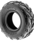 Pair Of 2 ATV Go-Kart Tires 145/70-6 6 PR Tubeless All Terrain Off Road Tires with durable sidewalls and tread design