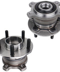 Rear Wheel Bearing And Hub Assembly For AWD Ford Escape 2013 Through 2018 And Lincoln MKC 2015 Through 2019 Two Pack With ABS 5 Lug