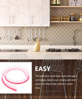 Smooth Sailing Peel And Stick Shower Door Sealing Strip Tpe Adhesive Caulk Tape For Bathroom Threshold Self Glue Waterproof Edge Guard on kitchen counter