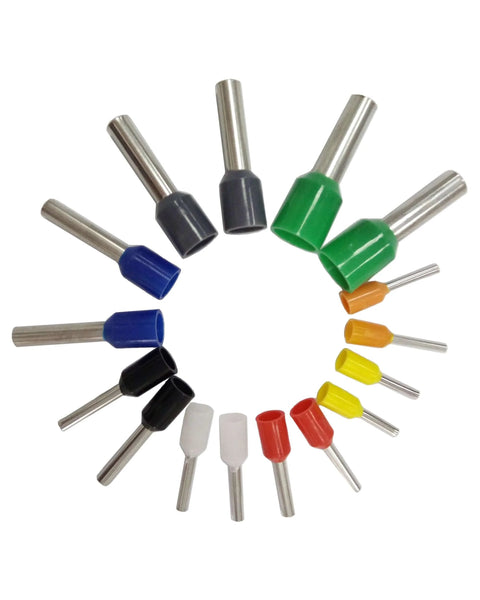 800 Piece Ferrule Wire Terminal Kit With Copper Crimp Connectors And Insulated Cord Pin End Terminals For AWG 22 To 10 Waterproof