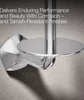 Occasion Vertical Toilet Paper Holder With No-Fuss Easy-Access Spindle, Premium Metal Construction, Corrosion-Resistant Finish