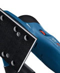 Close-up of 12V Max Brushless Orbital Finishing Sander Cordless With Dust Bag Quarter Sheet And Third Sheet Bare Tool Pro Grade