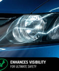 Headlight Restoration Kit That Delivers Crystal Clear Like New Lenses Instantly Removes Yellowing And Oxidation Boosts Visibility