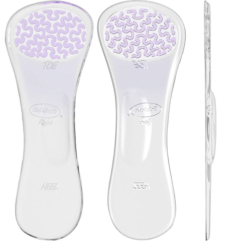 Stylish Step High Heel Relief Insoles For Women With Foot Pain Ultra Soft Gel Arch Support Clear Discreet Design Size 6 To 10
