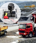Beefed-Up Heavy-Duty PTO Hoist Air Shift Control Valve With Automatic Kick-Out For Dump Trucks And Trailers, 3-Position Valve