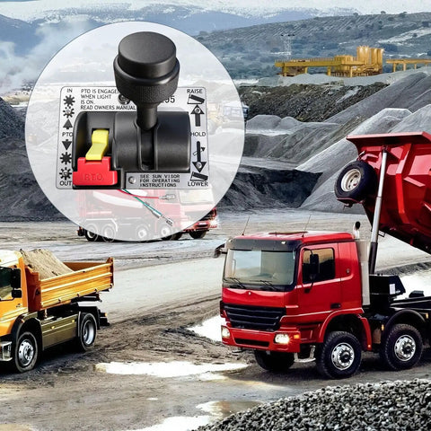 PTO Hoist Air Shift Control Valve For Dump Truck Hydraulic System Replacement Part Compatible With AV-295 328388-79X 329358X WA201X Built For Long Life And Quick Field Service