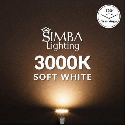 Soft white 3000K light with 120° beam angle from LED MR11 Flood Light Bulbs 10 Pack 12V 3W 240 Lumens 20W Halogen Replacement.
