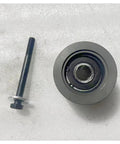 Idler Pulley That Fixes Your Engine Belt Noise For Isx15 Qsx15 And X15 Engines with mounting bolt and bearing detail.