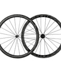 700C Road Bike Carbon Wheelset With 40mm UD X Weave Aero Rims And Rim Brake Surface, Grippy In Wet And Dry Weather, Pro Grade Lightweight Yet