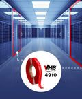 Heavy-Duty Clear Mounting Tape 3/4 in x 15 yd, 40 mil (0.040 in / 1.02 mm) Double-Sided Foam Adhesive in data center installation