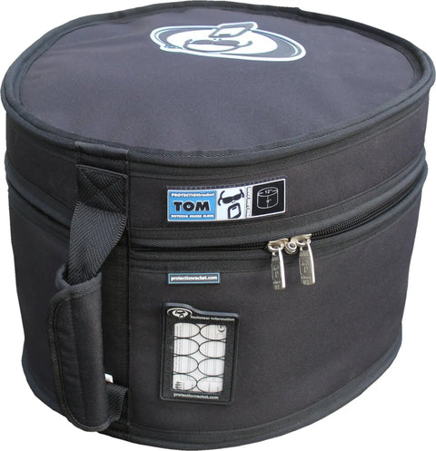 Built Tough Road Ready Tom Drum Case With Slick Egg Profile, 12 inch size, features a water resistant shell and durable zippers.